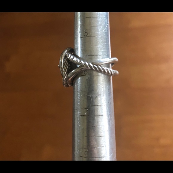 David Yurman 11mm Diamond Ring - Picture 5 of 8